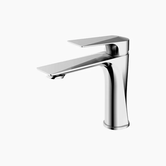 Brass single lever basin mixer faucet